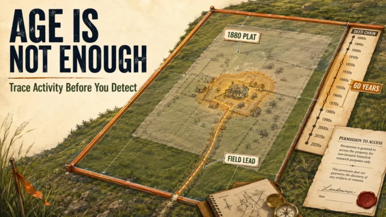 What 30 Years of Surveying Land Taught Me About Finding Metal Detecting Sites