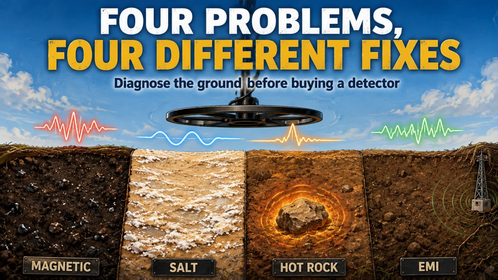 Best Metal Detectors For Gold In Mineralized Soil