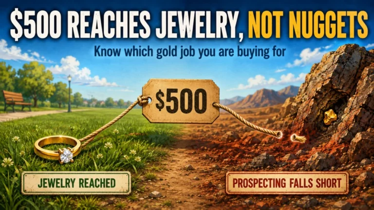 Best Metal Detectors for Gold Under $500: What the Budget Can and Cannot Buy