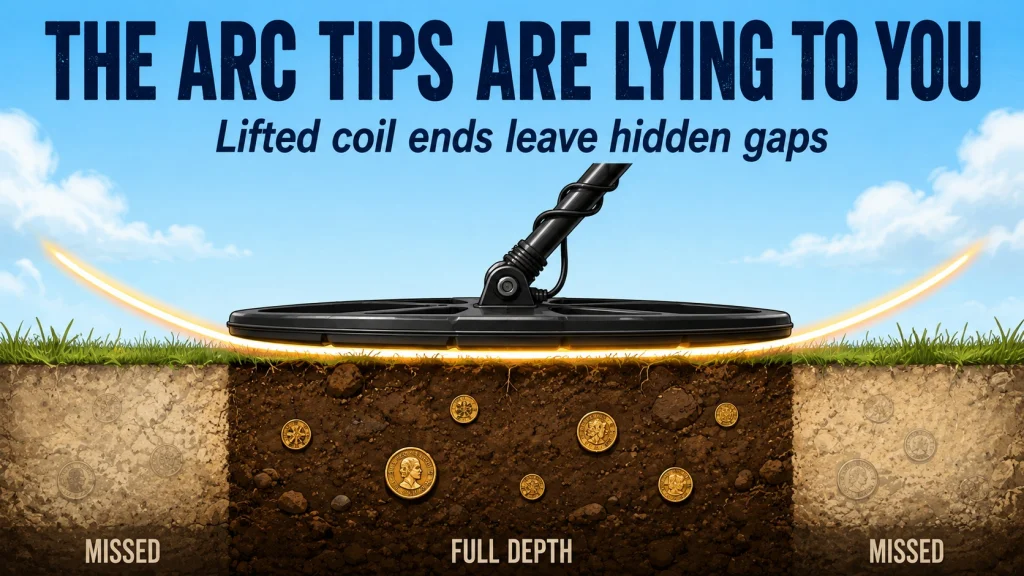 Metal Detecting Swing Technique