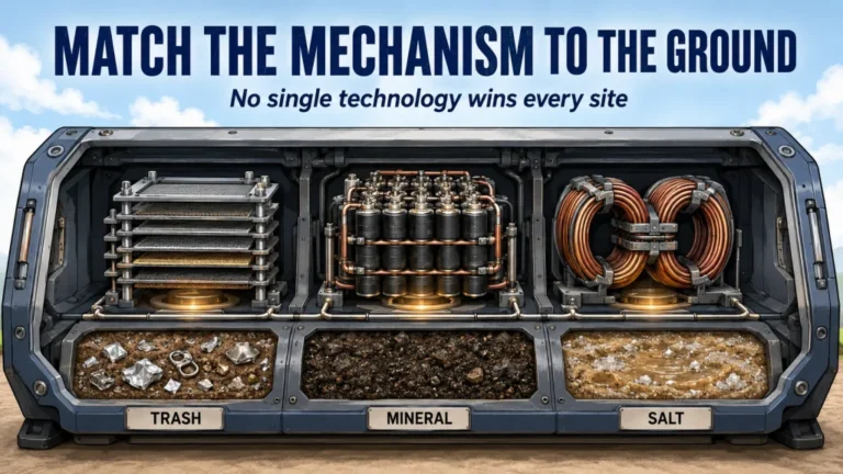 Metal Detector Technology Types: VLF, PI, and Multi-Frequency Explained for the Field